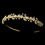 Elegance by Carbonneau HP-6226-G-Ivory Classic Pearl Bridal Headband HP 6226