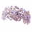 Elegance by Carbonneau HP-6450-S-CL Sparkling floral rose rhinestone tiara headpiece (Silver, Rhodium Silver or Gold)