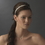 Elegance by Carbonneau HP-6471 Modern Vintage Crystal Bridal Ribbon Headband HP 6471