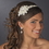 Elegance by Carbonneau HP-655-S-Ivory Pearl Side Accented Headpiece 655