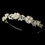 Elegance by Carbonneau HP-7844-S Swarovski Crystal & Freshwater Pearl Bridal Headband HP 7844