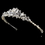 Elegance by Carbonneau HP-8238 Silver and Freshwater Pearl Bridal Tiara HP 8238
