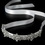 Elegance by Carbonneau HP-8286 Ribbon Vintage Crystal Bridal Headpiece HP 8286