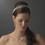 Elegance by Carbonneau HP-8289 Charming 2 Row White Flower Headband w/ Clear Crystals 8289