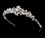 Elegance by Carbonneau HP-8313 Silver AB Plated Bridal Headband HP 8313