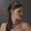 Elegance by Carbonneau HP-8406-S-Clear Rhodium Vintage Rhinestone Touched Bridal Headband - HP 8406 Silver