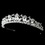 Elegance by Carbonneau HP-8411-Silver Rhinestone Galore Princess Bridal Hair Tiara Headband - HP 8411 Silver