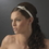 Elegance by Carbonneau HP-8428 Silver Headband Headpiece 8428 (White or Ivory)