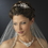 Elegance by Carbonneau HP-8432-S-Clear Silver Clear Swarovski Crystal & Rhinestone Floral Bridal Headband Headpiece 8432