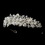 Elegance by Carbonneau HP-8951-S-Clear Silver Clear Swarovski Crystal & Rhinestone Tiara Headpiece 8951