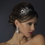 Elegance by Carbonneau HP-924-AS-Clear Antique Silver Side Accented Crystal Bridal Flower Headpiece Headpiece 924