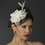 Elegance by Carbonneau HP-941 Ivory Side Accented Flower Bridal Headband HP 941