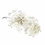 Elegance by Carbonneau HP-9610-S-DW Diamond White Sparkle Flower Bridal Side Accented Headband 9610