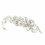 Elegance by Carbonneau HP-9629-S-Clear Silver Clear Swarovski Crystal Bead & Rhinestone Side Accented Headband Headpiece 9629