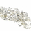 Elegance by Carbonneau HP-9629-S-Clear Silver Clear Swarovski Crystal Bead & Rhinestone Side Accented Headband Headpiece 9629