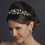 Elegance by Carbonneau HP-9970-AS-DW Antique Silver Diamond White Pearl & Marquise Crystal Side Accented Tiara Headband 9970
