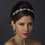 Elegance by Carbonneau HP-9987 Vintage Bridal Headband with Pearls & crystals HP 9987
