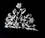 Elegance by Carbonneau HPC-2006-Clear Crystal Flower Girl's Comb HPC-2006
