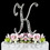 Elegance by Carbonneau K-Vintage Vintage ~ Swarovski Crystal Wedding Cake Topper ~ Letter K
