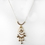 Elegance by Carbonneau N-8153-Gold-Brown Necklace 8153 Gold Brown