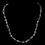 Elegance by Carbonneau N-8209-Silver-AB Stunning Swarovski Crystal Necklace 8209 Silver A