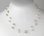 Elegance by Carbonneau N-8366-White Necklace 8366 White