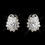 Elegance by Carbonneau N-8625-E-5397-AS-Clear Antique Silver Clear Marquise CZ Crystal Necklace 8625 & Earrings 5397 Bridal Jewelry Set