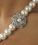 Elegance by Carbonneau NE-1023-Silver-White Necklace Earring Set 1023 Silver White
