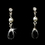 Elegance by Carbonneau NE-203-Ivory-AB Necklace Earring Set 203 Ivory AB