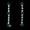 Elegance by Carbonneau ne-7157-turquoise-green Necklace Earring Set NE 7157 Turquoise Green