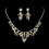 Elegance by Carbonneau NE-7207 Beautiful Swarovski Necklace Earring Set NE 7207