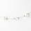 Elegance by Carbonneau NE-7220-Silver-White Silver White Necklace Earring 7220