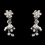 Elegance by Carbonneau NE-8217-S-Clear Silver Clear Austrian Crystal & Rhinestone Necklace & Earrings Bridal Jewelry Set 8217
