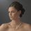 Elegance by Carbonneau NE-8358-Ivory Necklace Earring Set NE 8358 Ivory