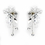 Elegance by Carbonneau NE-9699-S-Clear Silver Clear Crystal & Rhinestone Necklace & Earrings Jewelry Set 9699