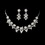 Elegance by Carbonneau NE534 Exquisite Swarovski Crystal Choker Jewelry Set NE 534
