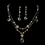 Elegance by Carbonneau NE7302 Freshwater Pearl & Crystal Jewelry Set NE 7302