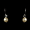 Elegance by Carbonneau NEC-7246-Ivory Ivory Child's Necklace Earring Set 7246