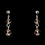 Elegance by Carbonneau NEC-7248-Pink Child's Necklace Earring Set 7248 Pink