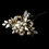 Elegance by Carbonneau Pin-92 Freshwater Pearl Bridal Hair Pin 92