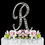 Elegance by Carbonneau R-Vintage Vintage ~ Swarovski Crystal Wedding Cake Topper ~ Letter R