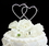 Elegance by Carbonneau renaissancedoubleheart Renaissance ~ Double Heart Wedding or Anniversary Cake Topper