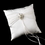 Elegance by Carbonneau RP-11-Brooch-118-A-Pearl Ring Pillow 11 with Antique Silver Marquise Crystal & Pearl Brooch 118