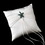 Elegance by Carbonneau RP-11-Brooch-90 Ring Pillow 11 with Silver Green AB/Silver Clear Beach Starfish Brooch 90