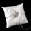 Elegance by Carbonneau RP-17-Brooch-111-S-Clear Ring Pillow 17 with Silver Clear Butterfly Brooch 111