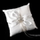 Elegance by Carbonneau RP-17-Brooch-30326-S-Clear Ring Pillow 17 with Silver Clear Winter Snowflake Brooch 30326