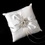 Elegance by Carbonneau RP-17-Brooch-84-S-Clear Ring Pillow 17 with Silver Clear Princess & Pear Crystal Brooch 84