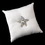 Elegance by Carbonneau RP-9-Brooch-78-S-AB Ring Pillow 9 with Silver AB Beach Starfish 78