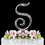 Elegance by Carbonneau S-Vintage Vintage ~ Swarovski Crystal Wedding Cake Topper ~ Letter S
