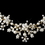 Elegance by Carbonneau Set-NE8001-HP8452 Pearl & Crystal Bridal Jewelry & Tiara Set (Gold or Silver)
